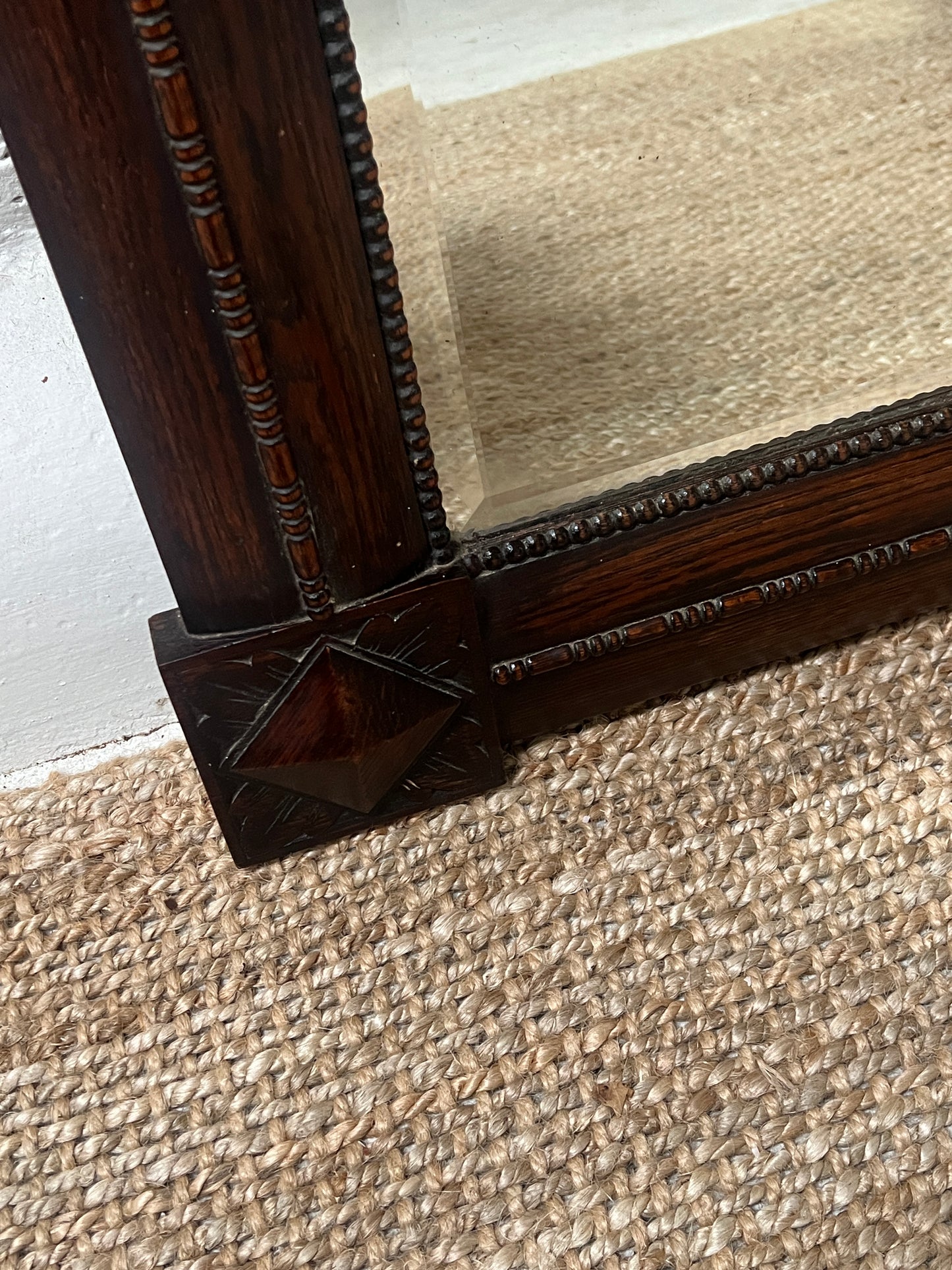 ARTS AND CRAFTS LARGE MIRROR