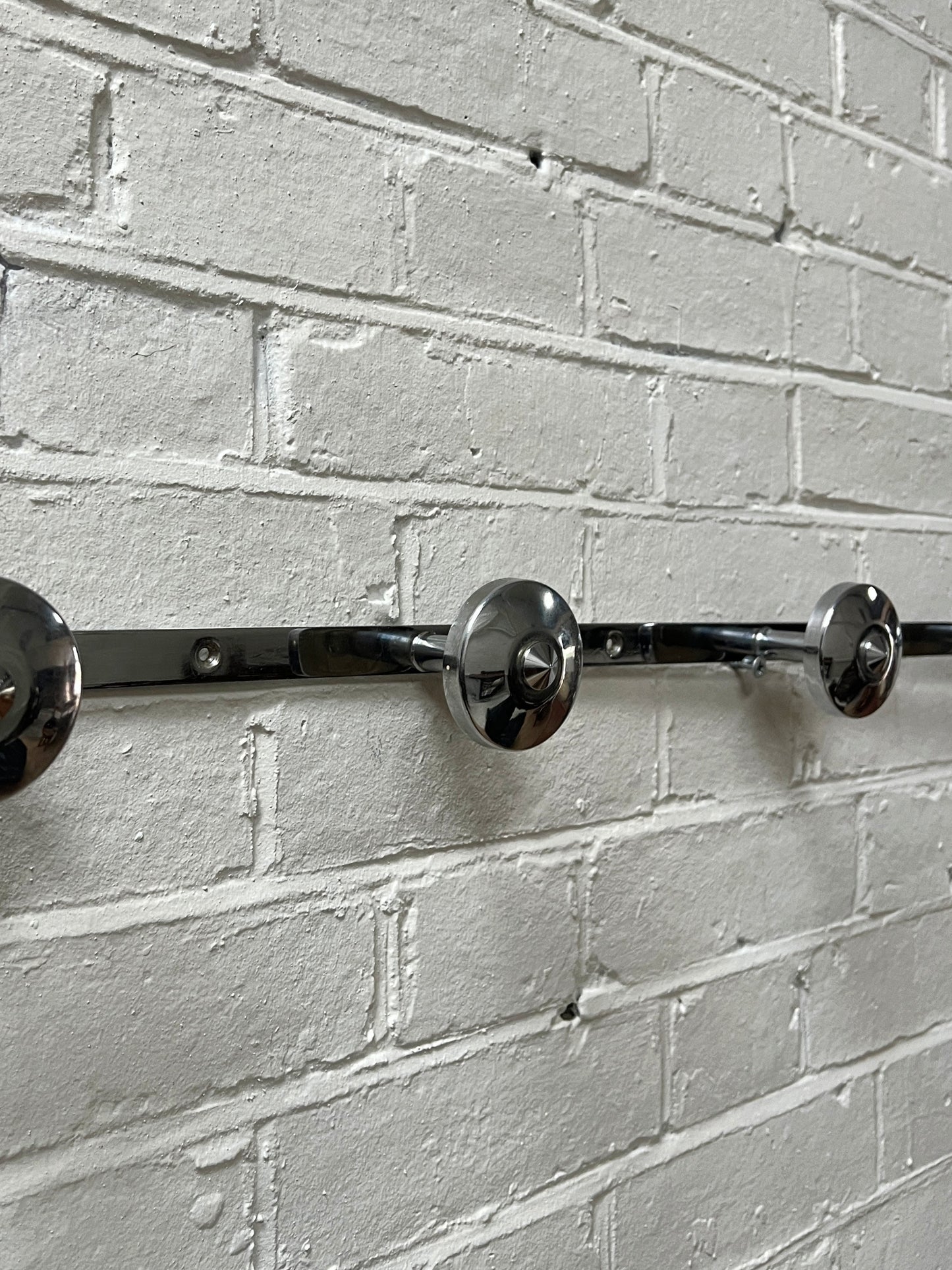 ART DECO CHROME HOOKS