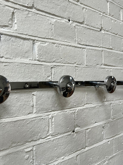 ART DECO CHROME HOOKS