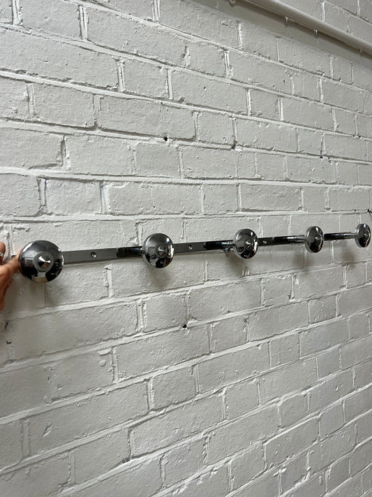 ART DECO CHROME HOOKS