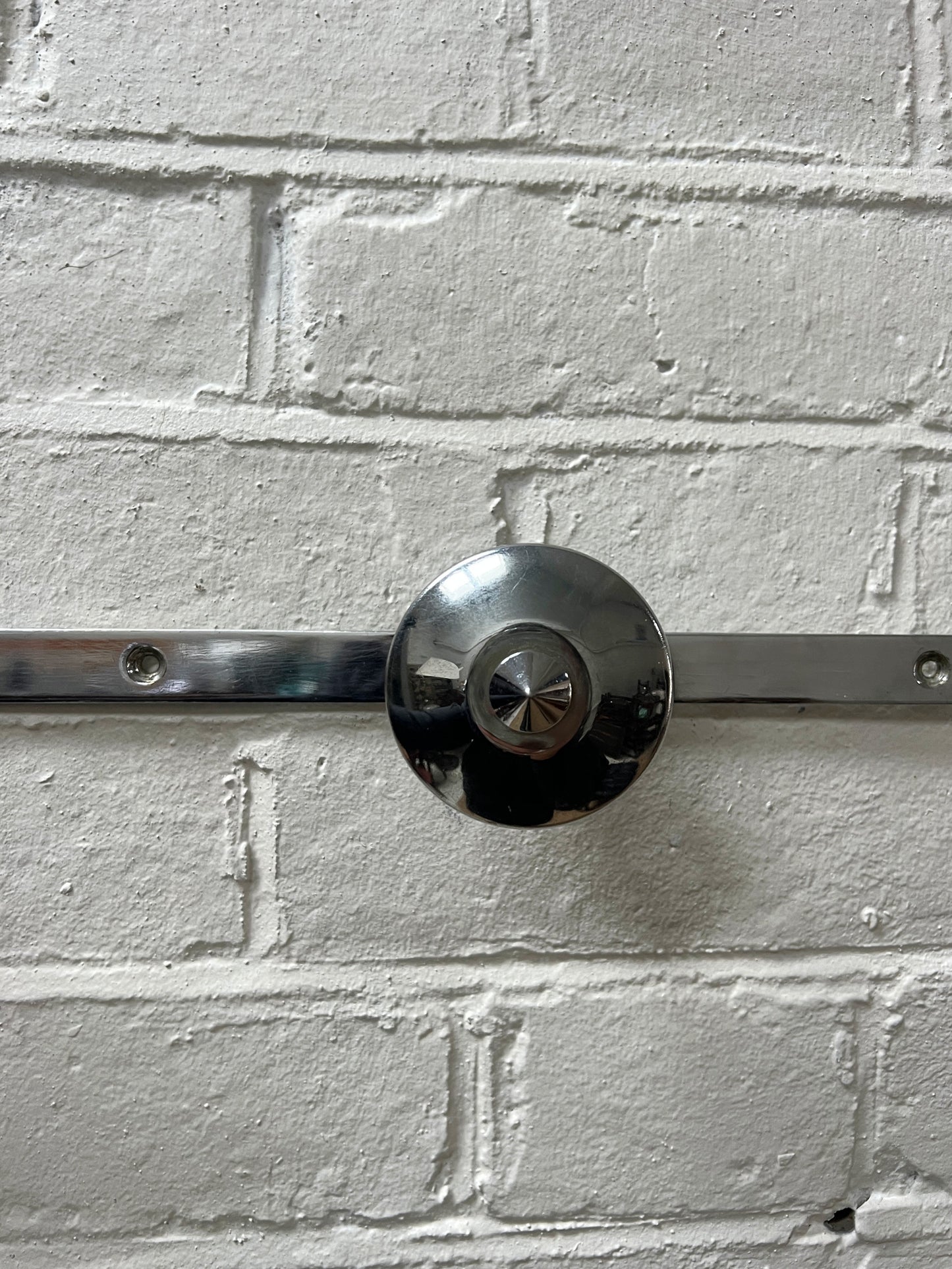 ART DECO CHROME HOOKS