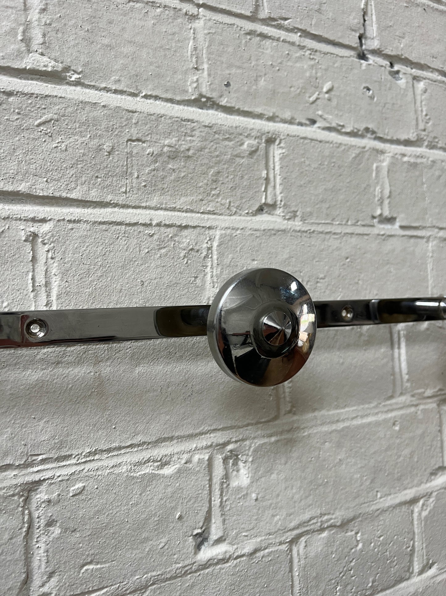 ART DECO CHROME HOOKS