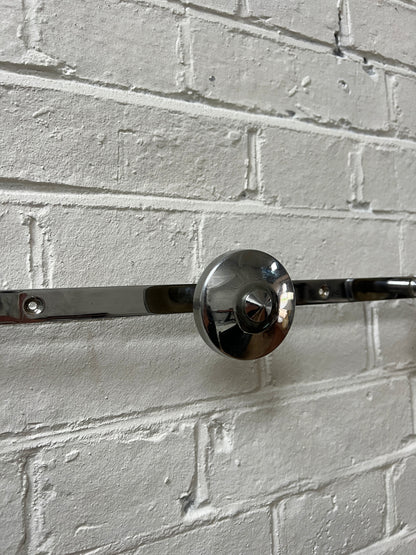ART DECO CHROME HOOKS
