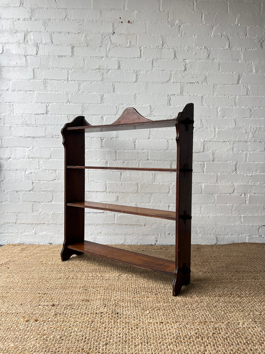 OPEN BACK WALL MOUNTED BOOKCASE