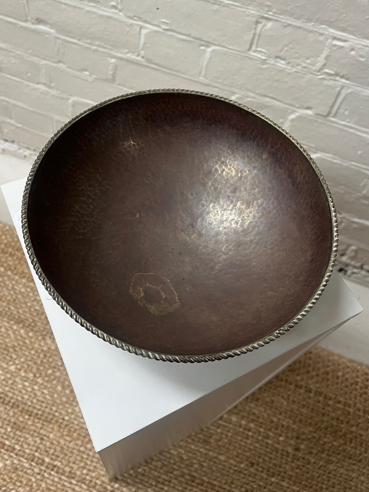 ARTS & CRAFTS COPPER BOWL