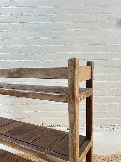 RUSTIC STORAGE SHELVES