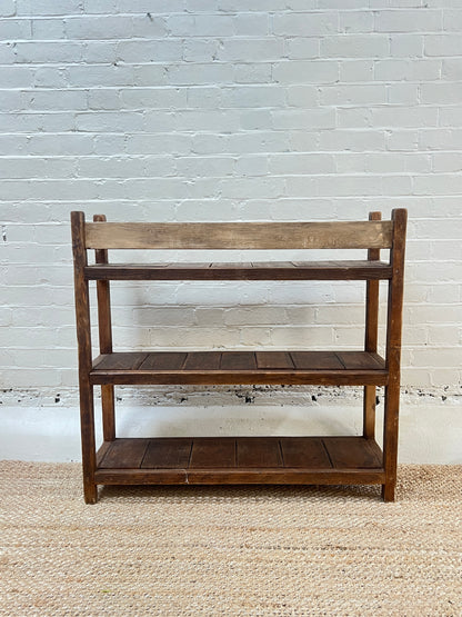 RUSTIC STORAGE SHELVES