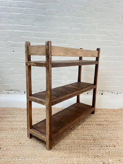 RUSTIC STORAGE SHELVES