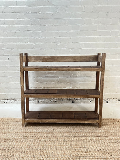 RUSTIC STORAGE SHELVES