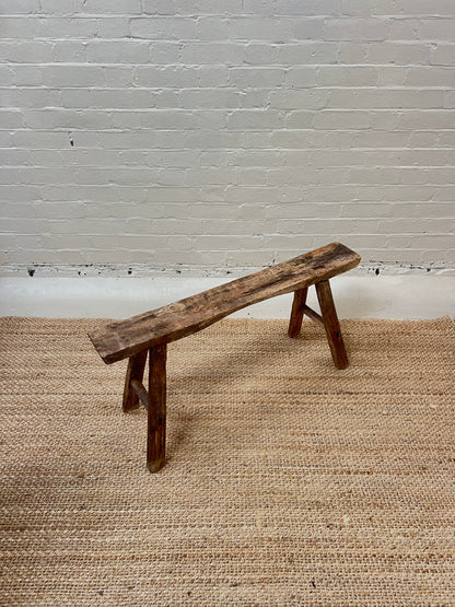 SLIM RUSTIC BENCH