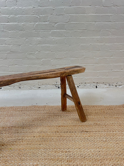 SLIM RUSTIC BENCH