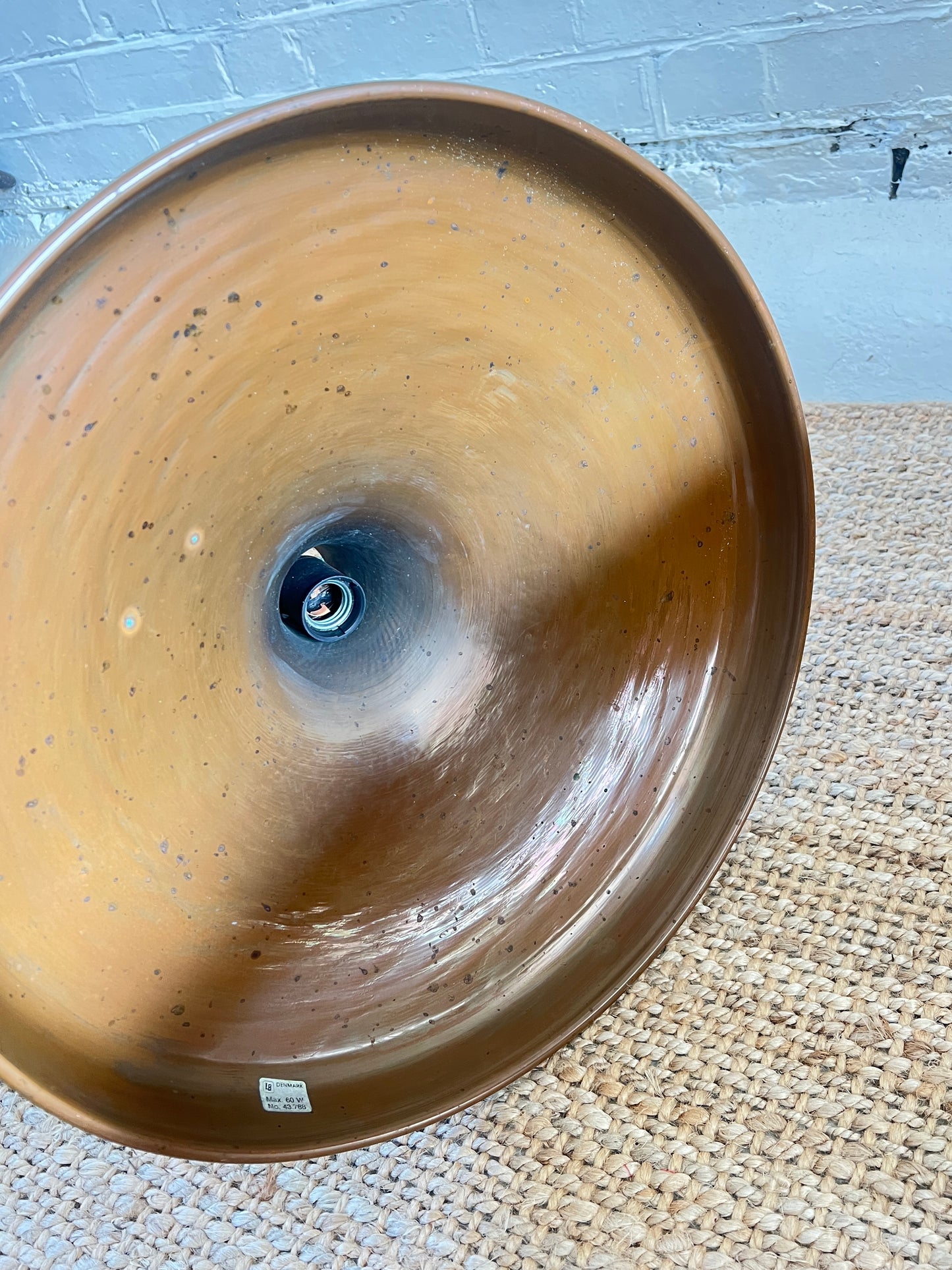 DANISH COPPER CEILING PENDANT