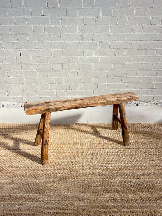 SLIM RUSTIC BENCH