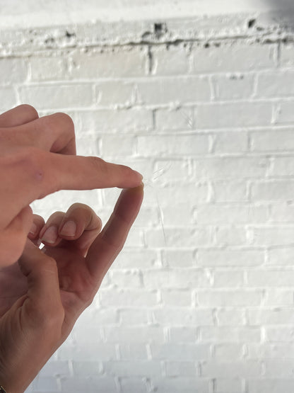 LARGE WOODEN WAVY MIRROR