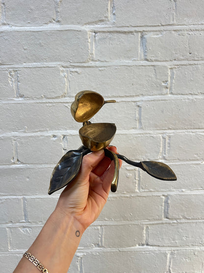 ART NOUVEAU SMALL BRASS PEAR