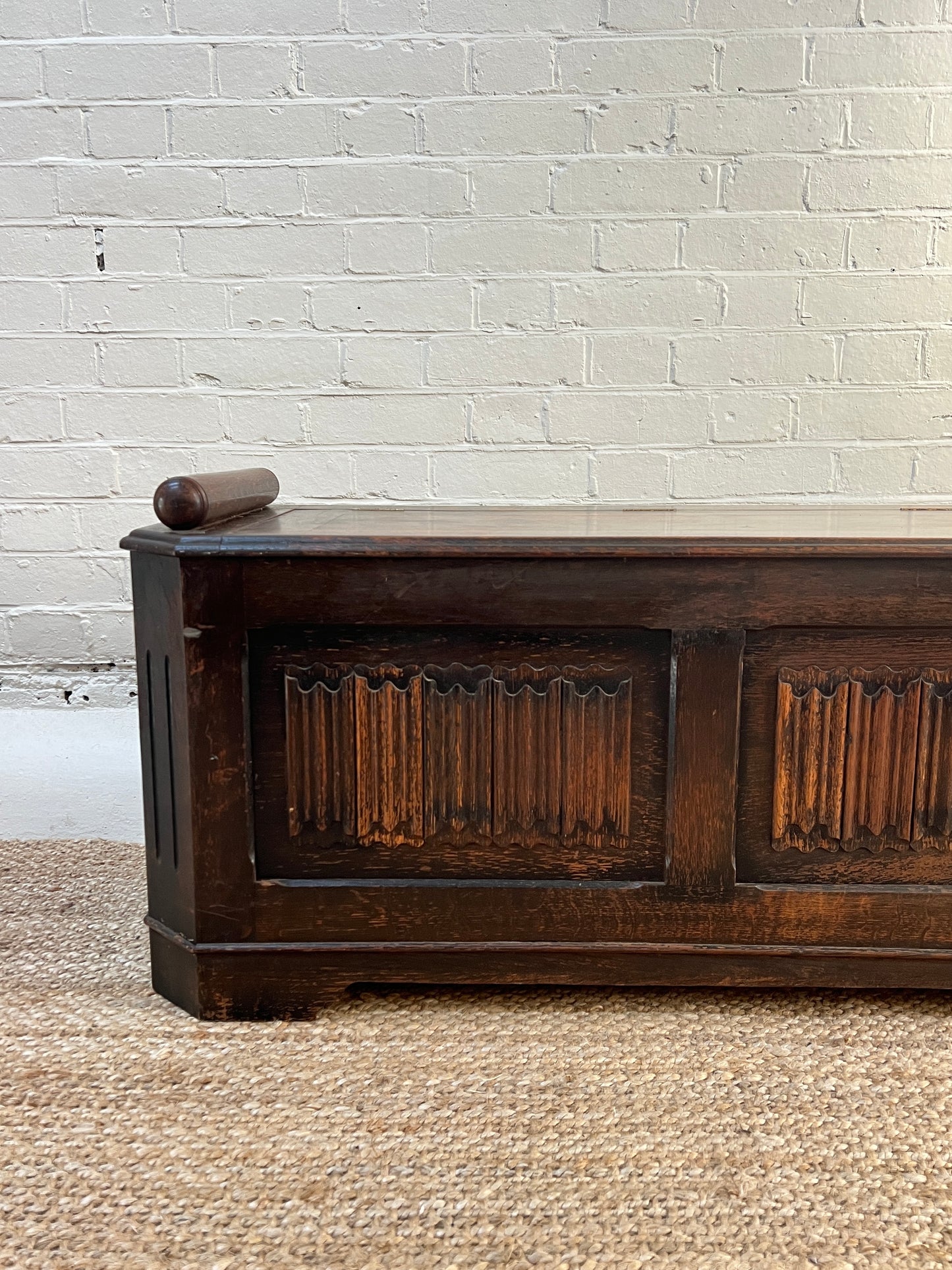 30S CARVED COFFER