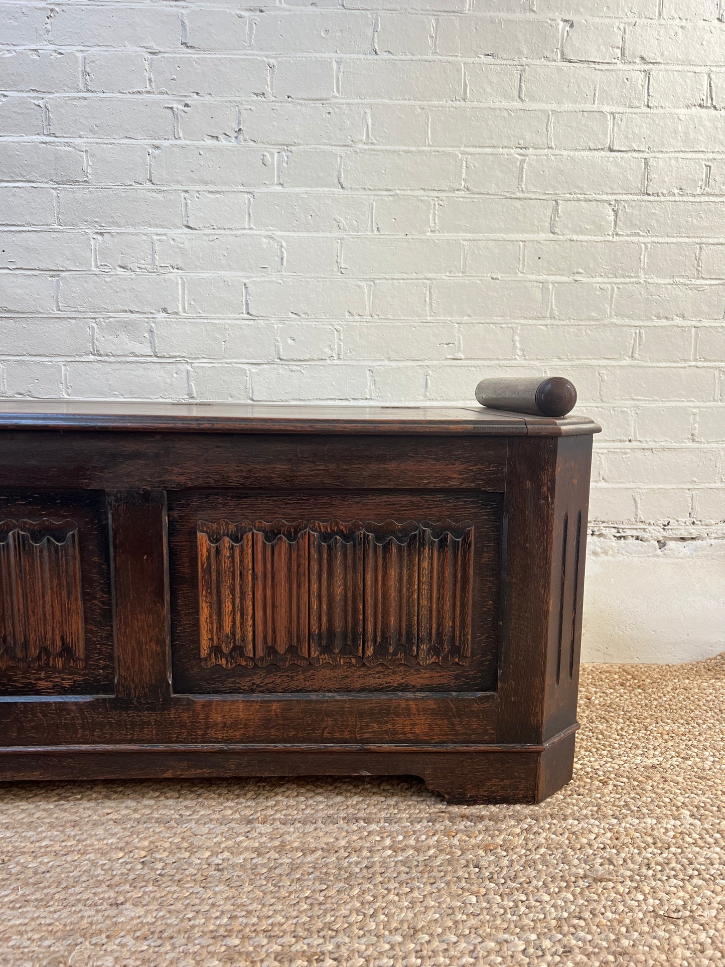 30S CARVED COFFER