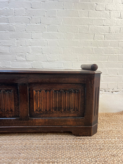 30S CARVED COFFER