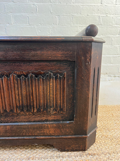 30S CARVED COFFER