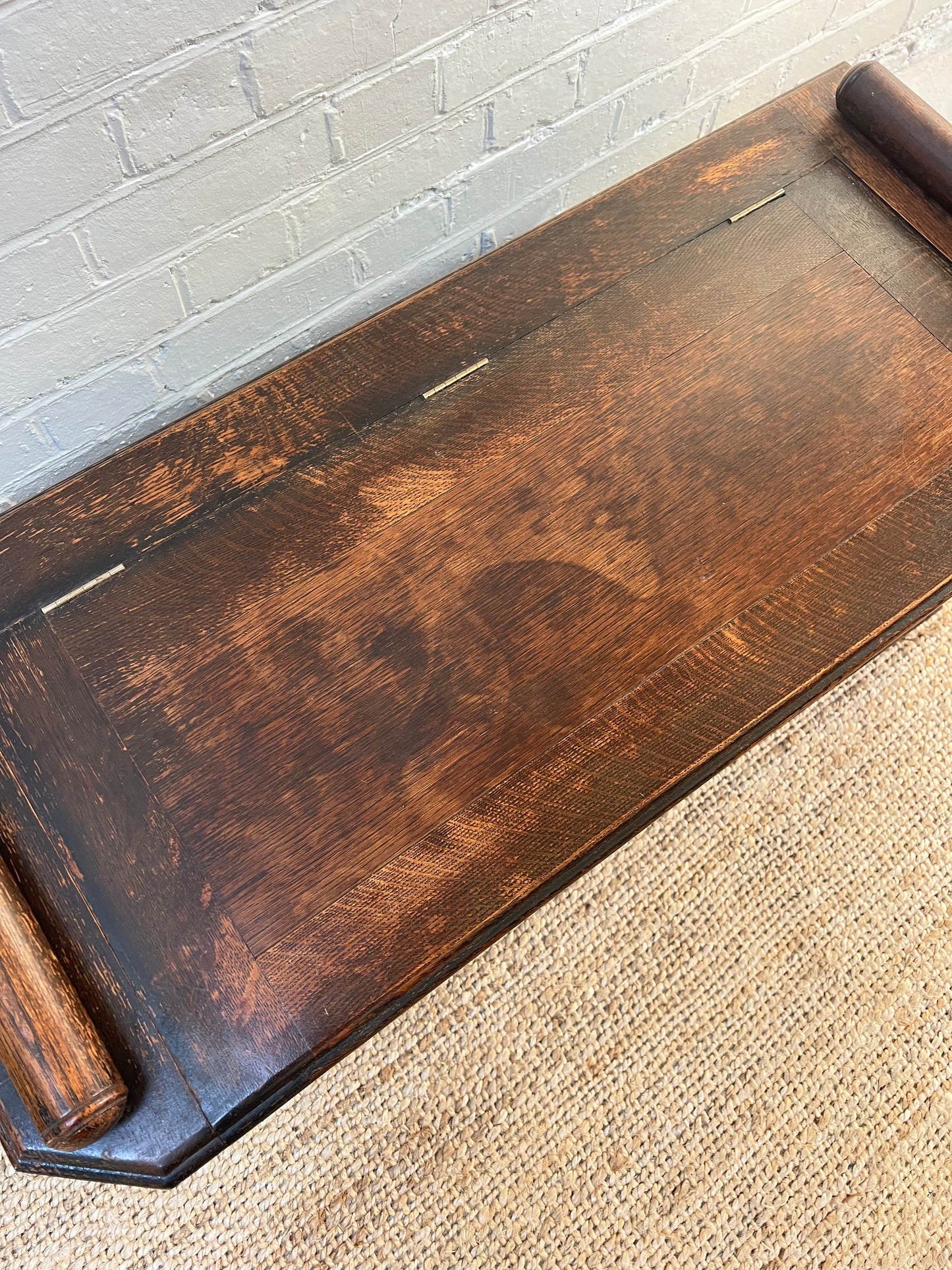 30S CARVED COFFER