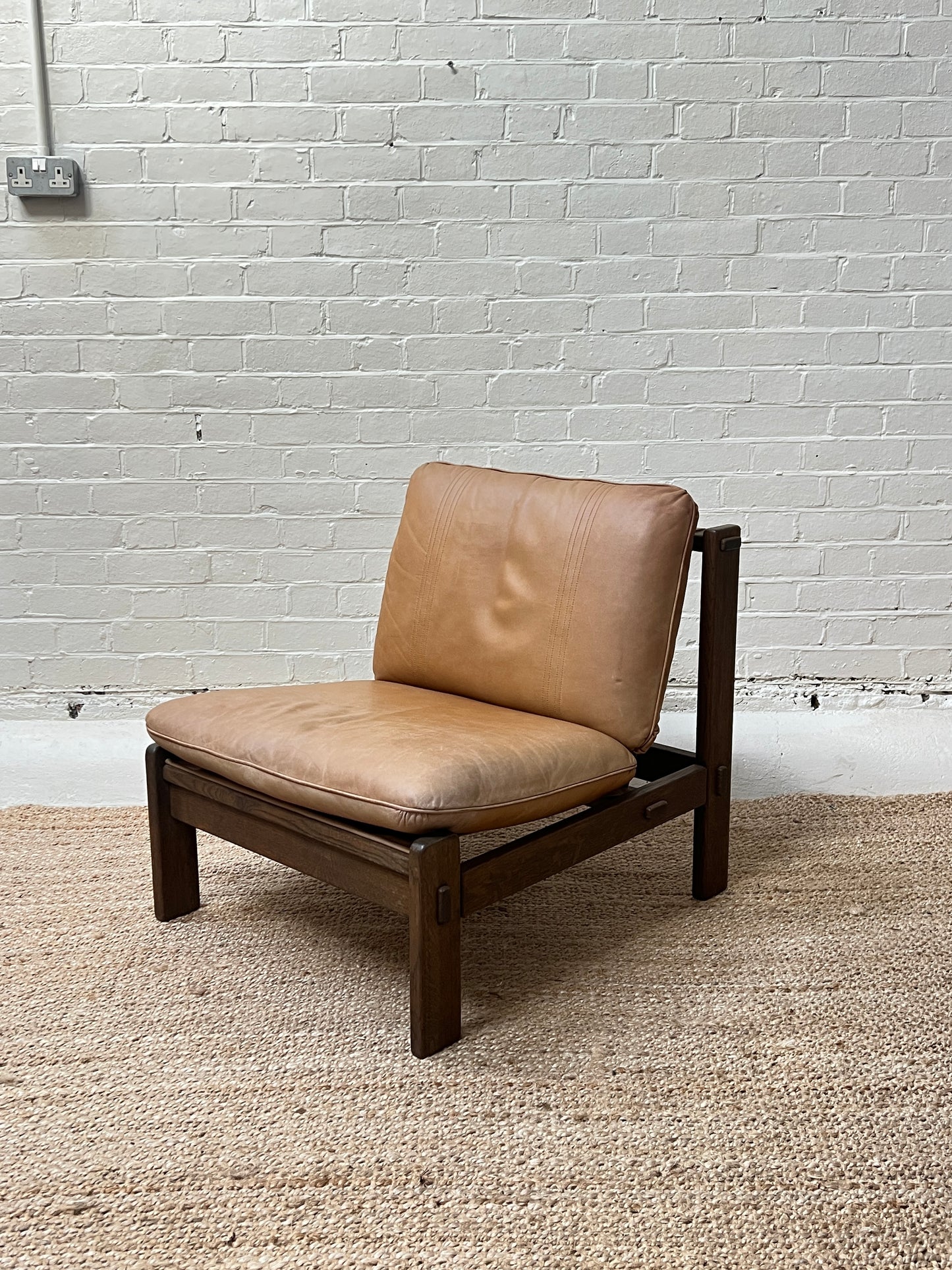 70S BRUTALIST LOUNGE CHAIRS
