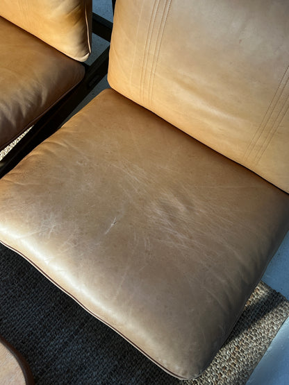 70S BRUTALIST LOUNGE CHAIR - HEAVY PATINA