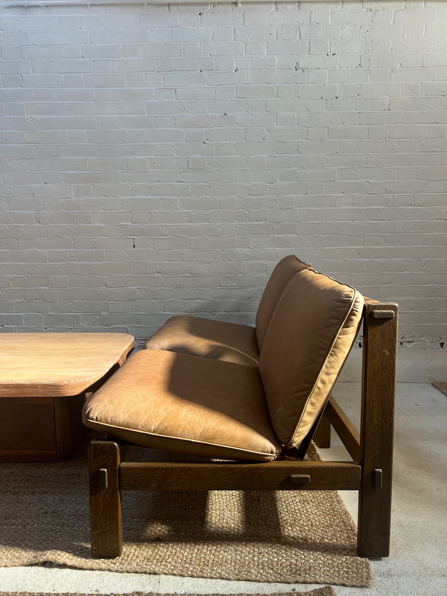 70S BRUTALIST LOUNGE CHAIRS