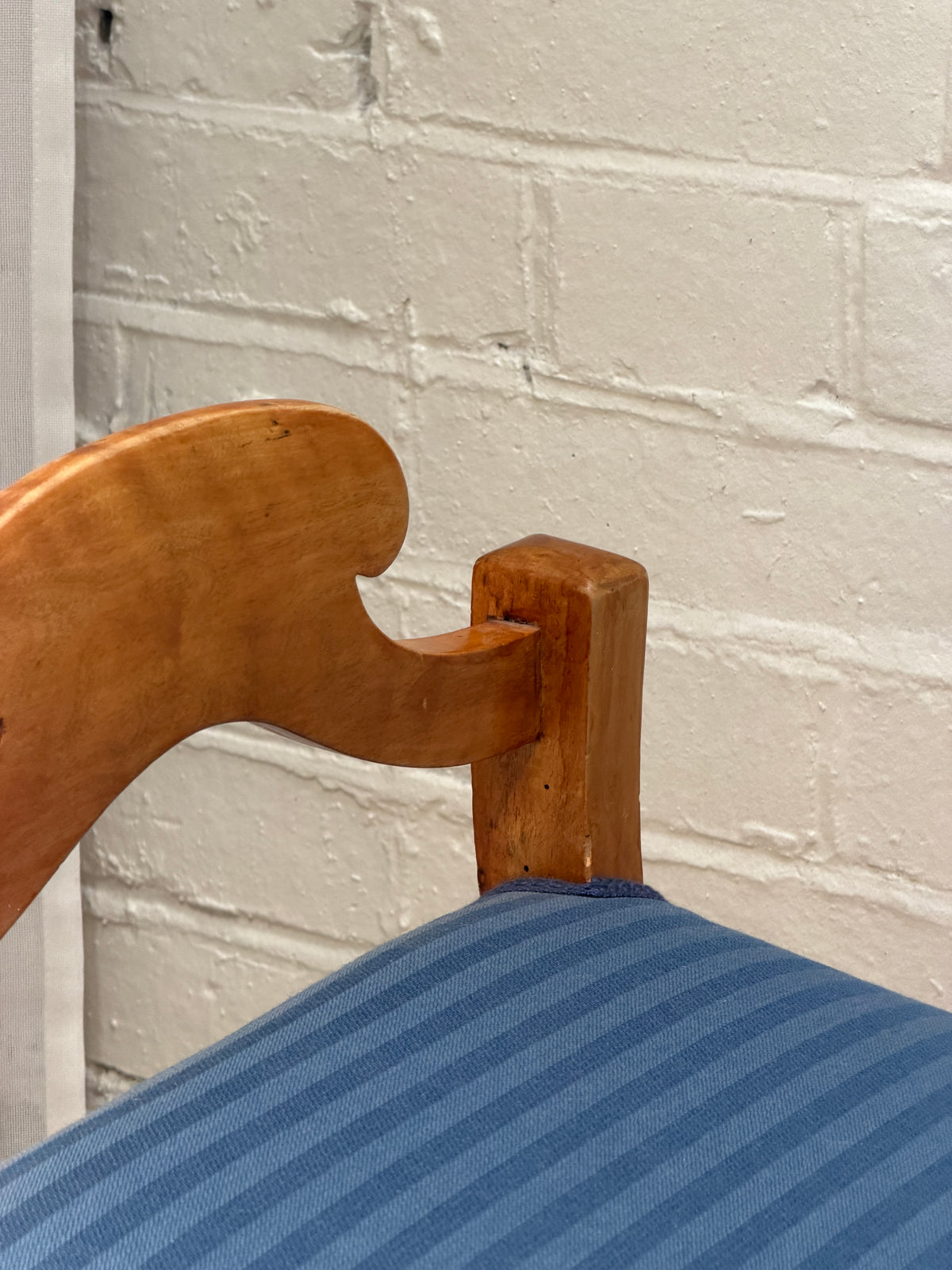 ON HOLD - SWEDISH BLUE BIEDERMEIER STOOLS