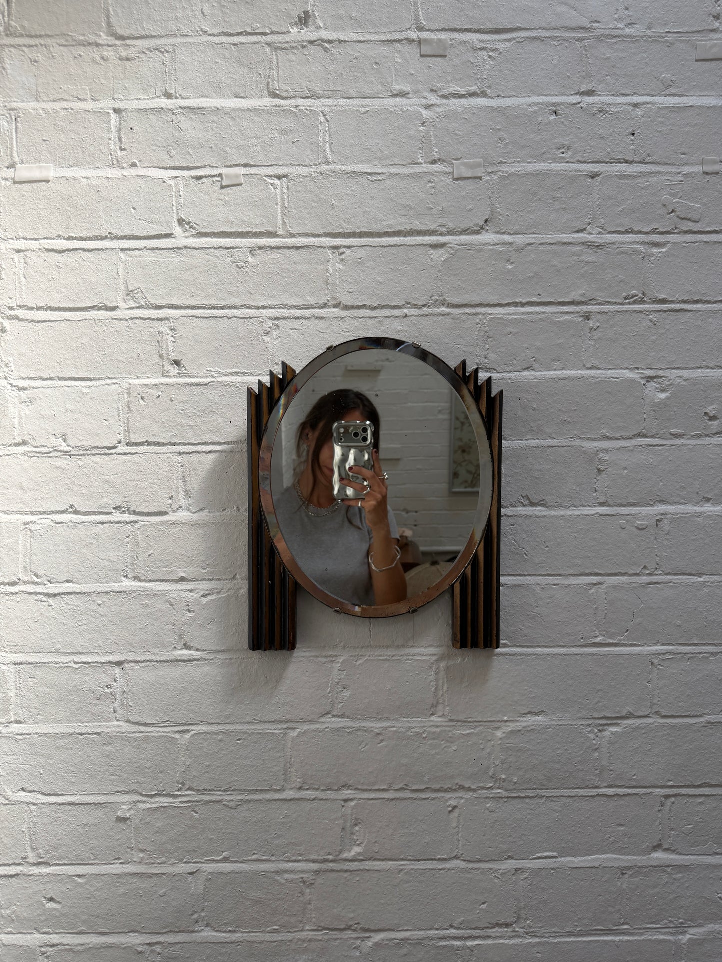 ART DECO SMALL MIRROR
