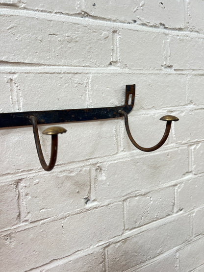FIVE ARM IRON WALL HOOKS