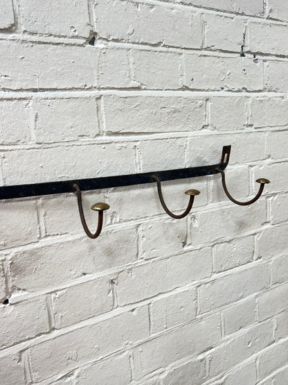 FIVE ARM IRON WALL HOOKS