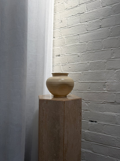 ART DECO CREAM VASE