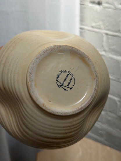 ART DECO CREAM VASE
