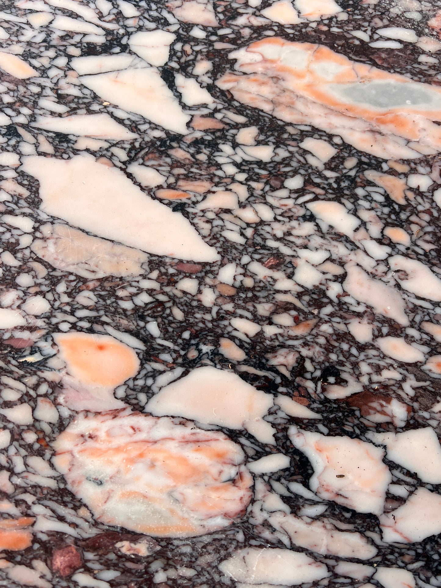 MARBLE TOP ART DECO SIDEBOARD