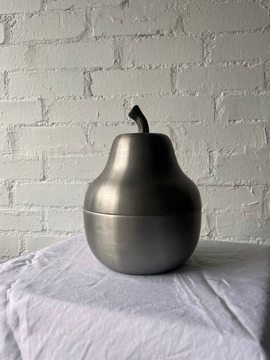 70S CHROME PEAR ICE BUCKET