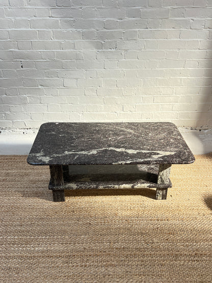 70S GRANITE COFFEE TABLE