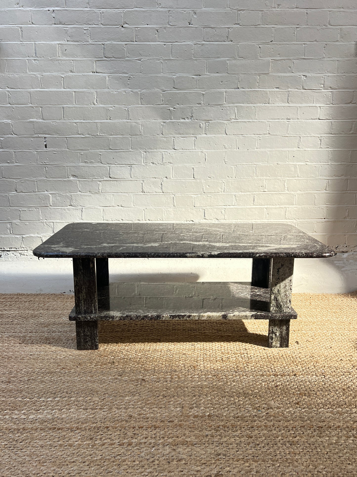 70S GRANITE COFFEE TABLE