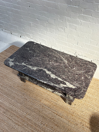 70S GRANITE COFFEE TABLE