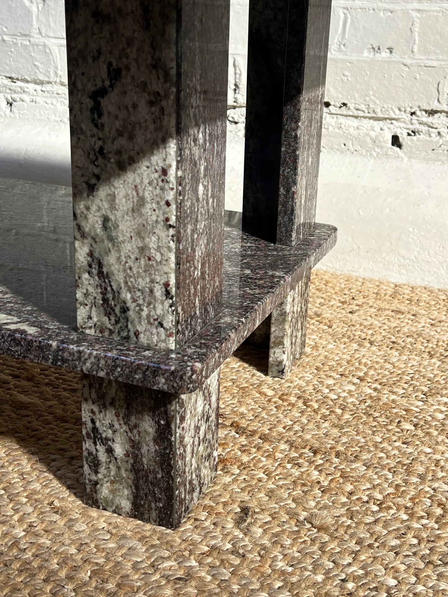 70S GRANITE COFFEE TABLE