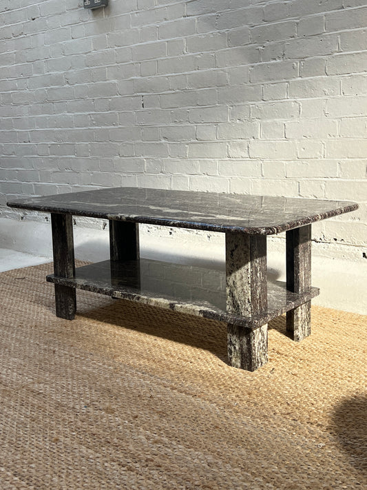 70S GRANITE COFFEE TABLE