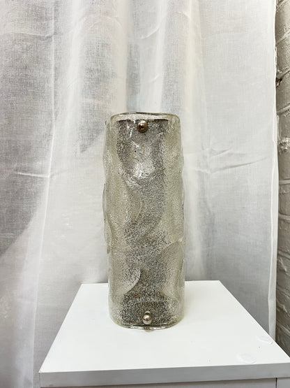 70S GLASS GERMAN WALL LIGHT