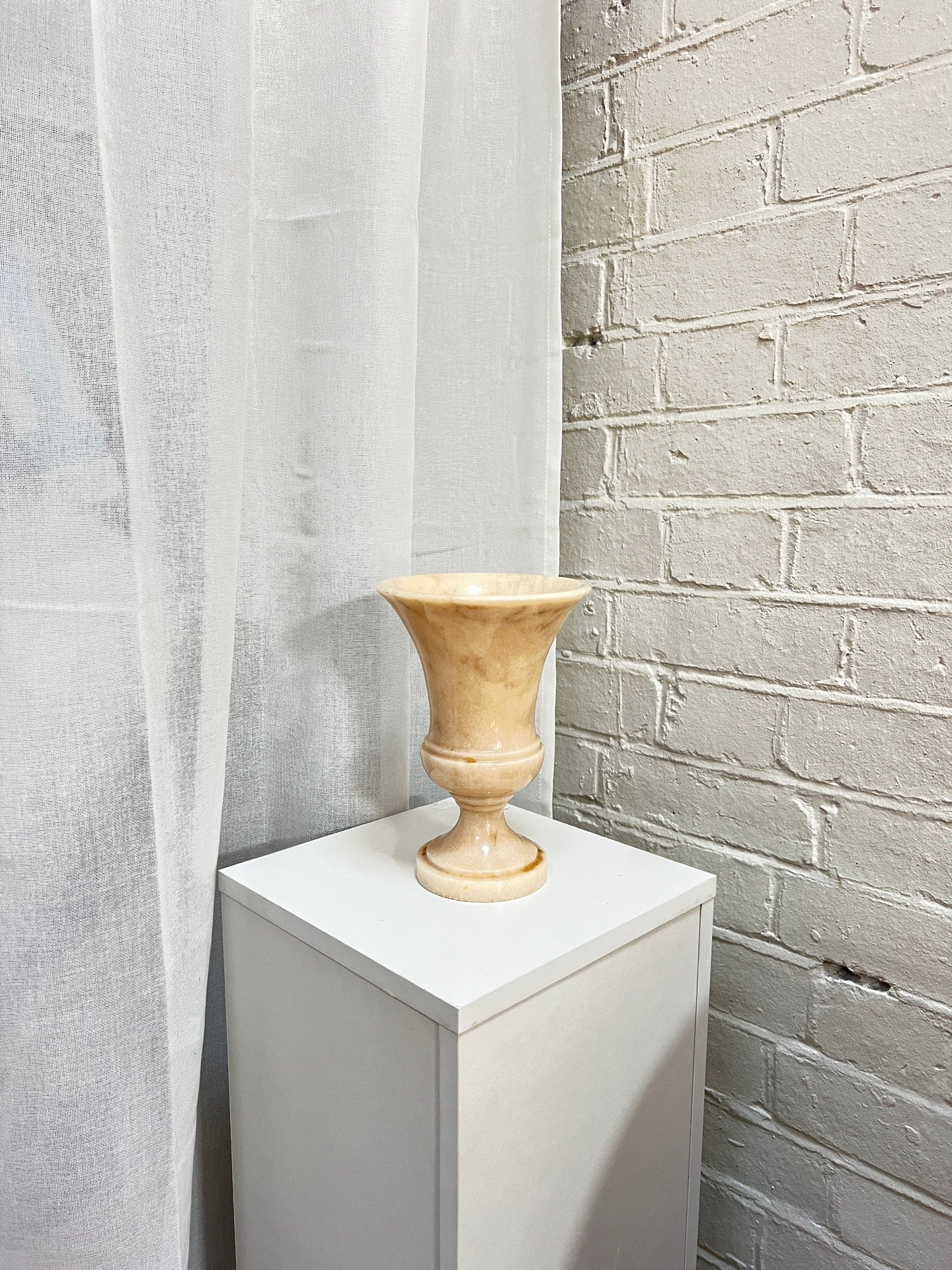 PINK URN VASE