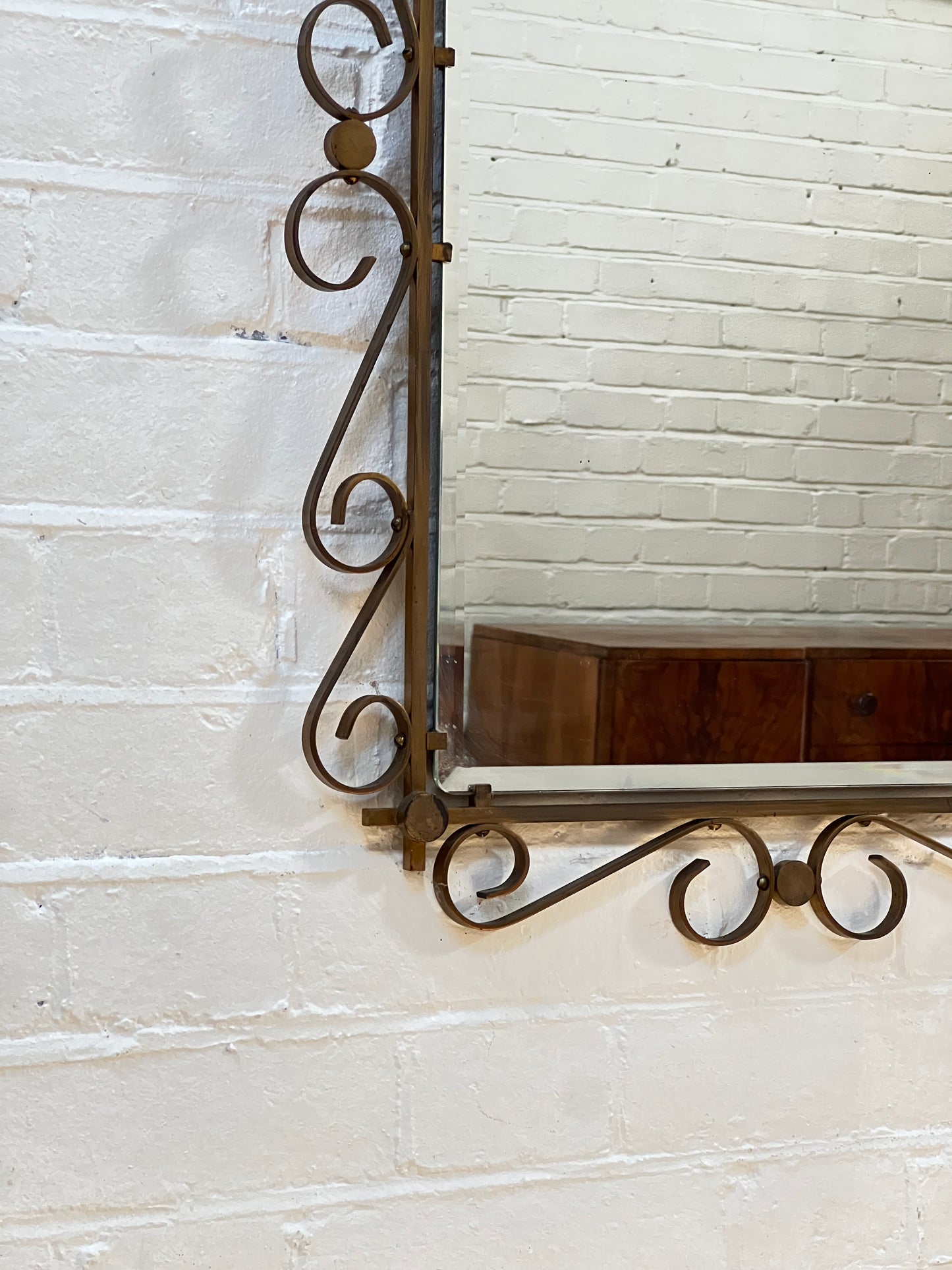 METAL CURL MIRROR