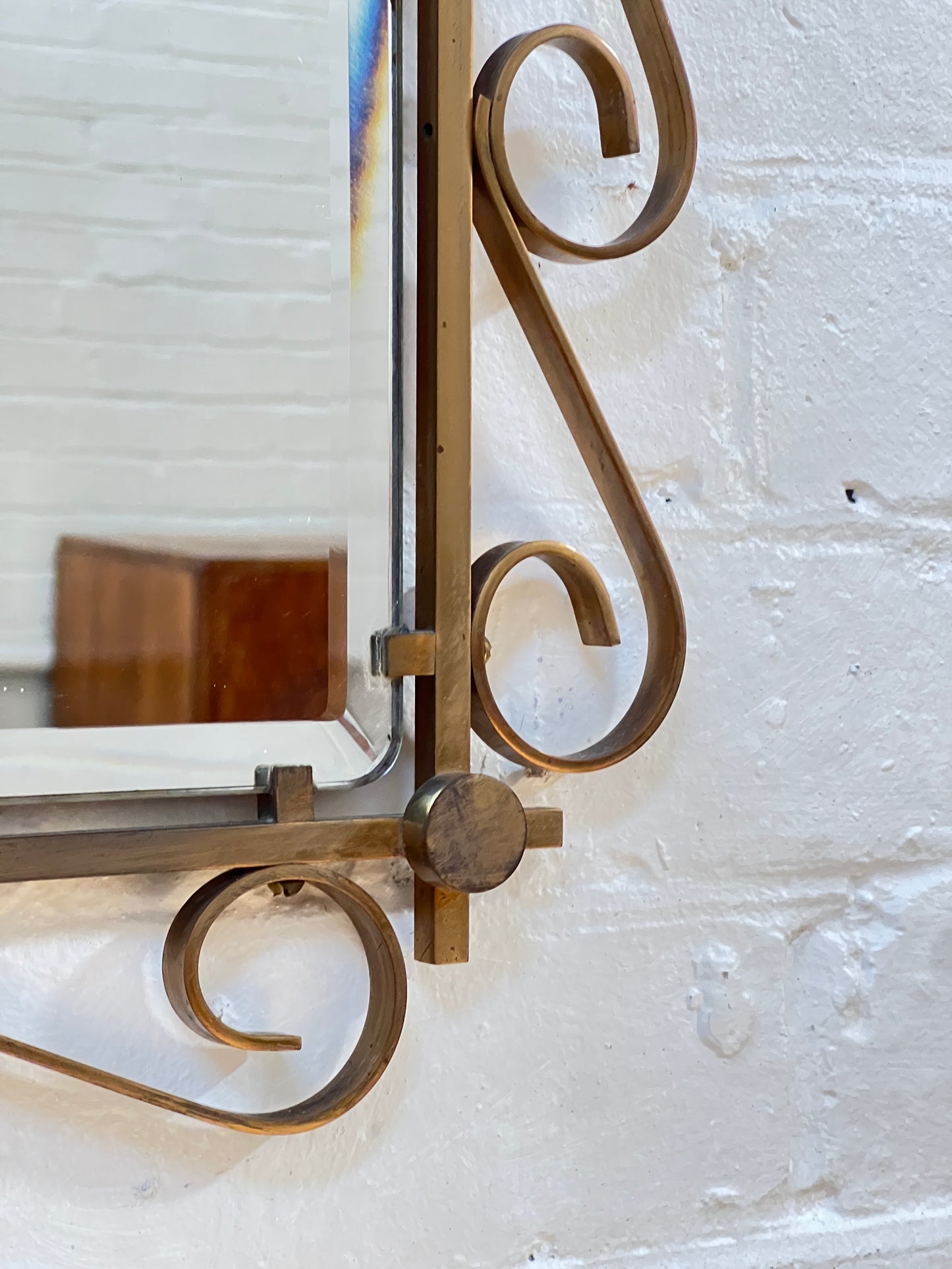 METAL CURL MIRROR