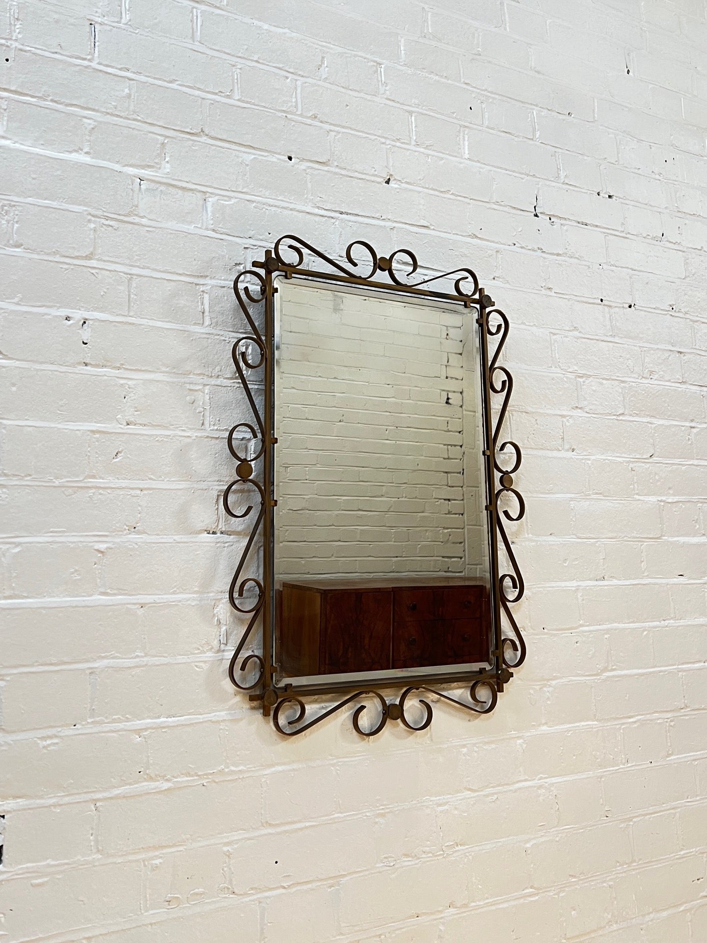 METAL CURL MIRROR