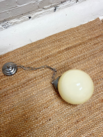 ART DECO GLOBE CEILING PENDANT