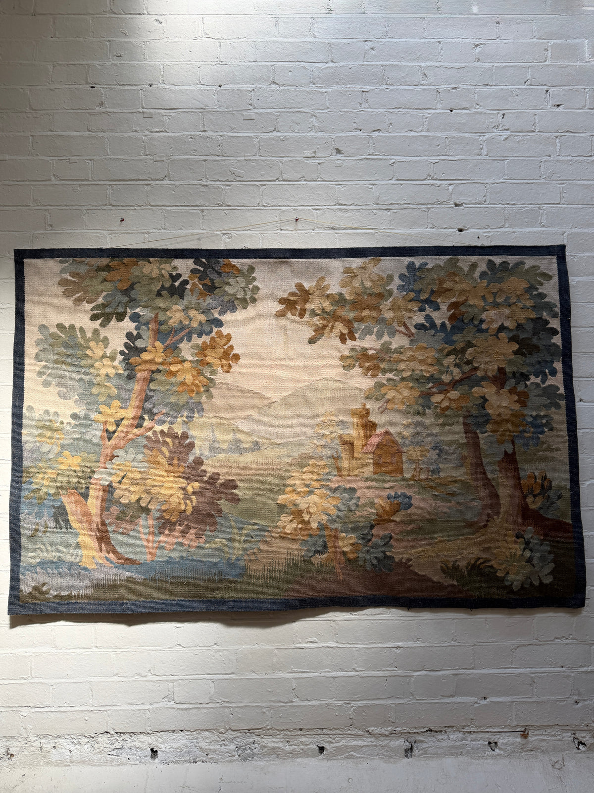 40S FRENCH AUBUSSON WALL TAPESTRY