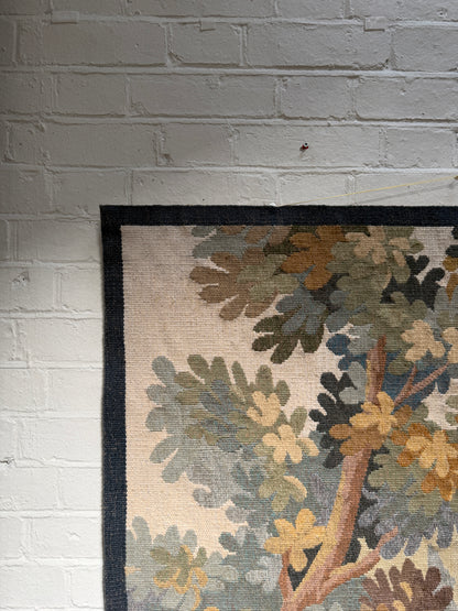 40S FRENCH AUBUSSON WALL TAPESTRY