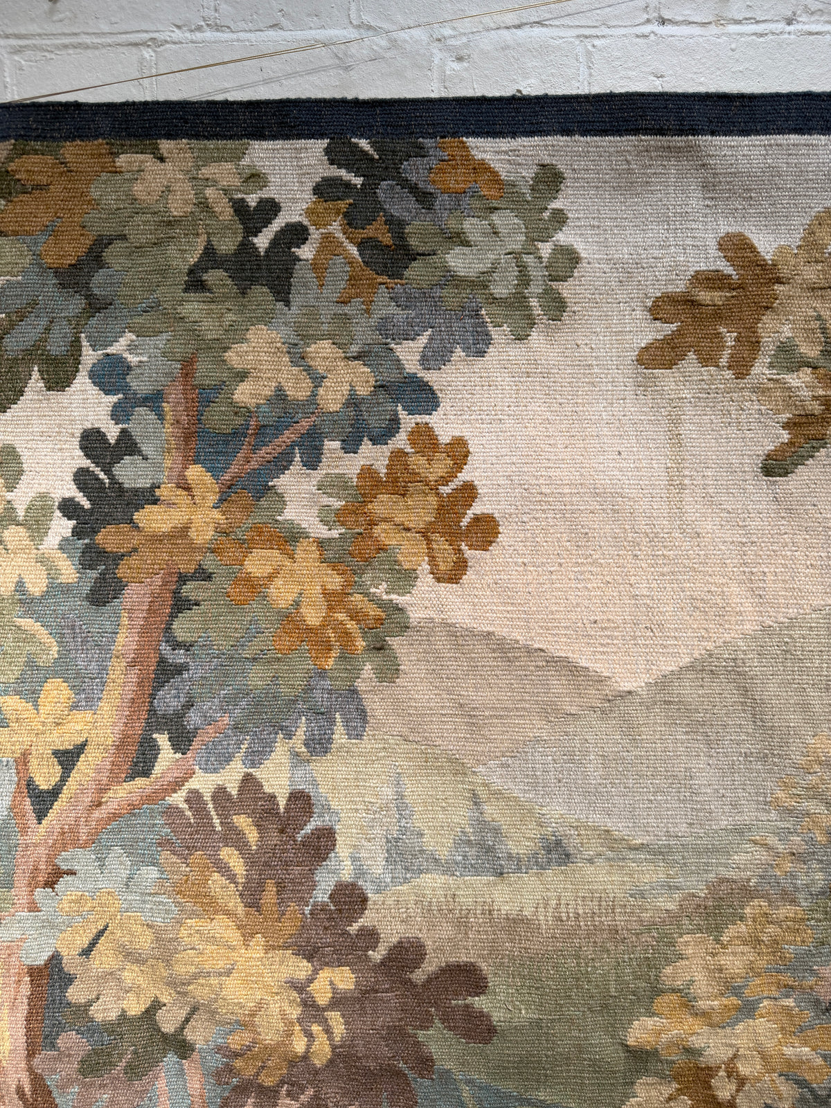 40S FRENCH AUBUSSON WALL TAPESTRY
