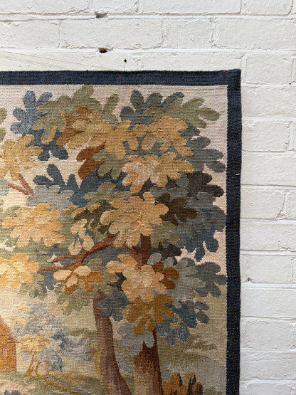 40S FRENCH AUBUSSON WALL TAPESTRY